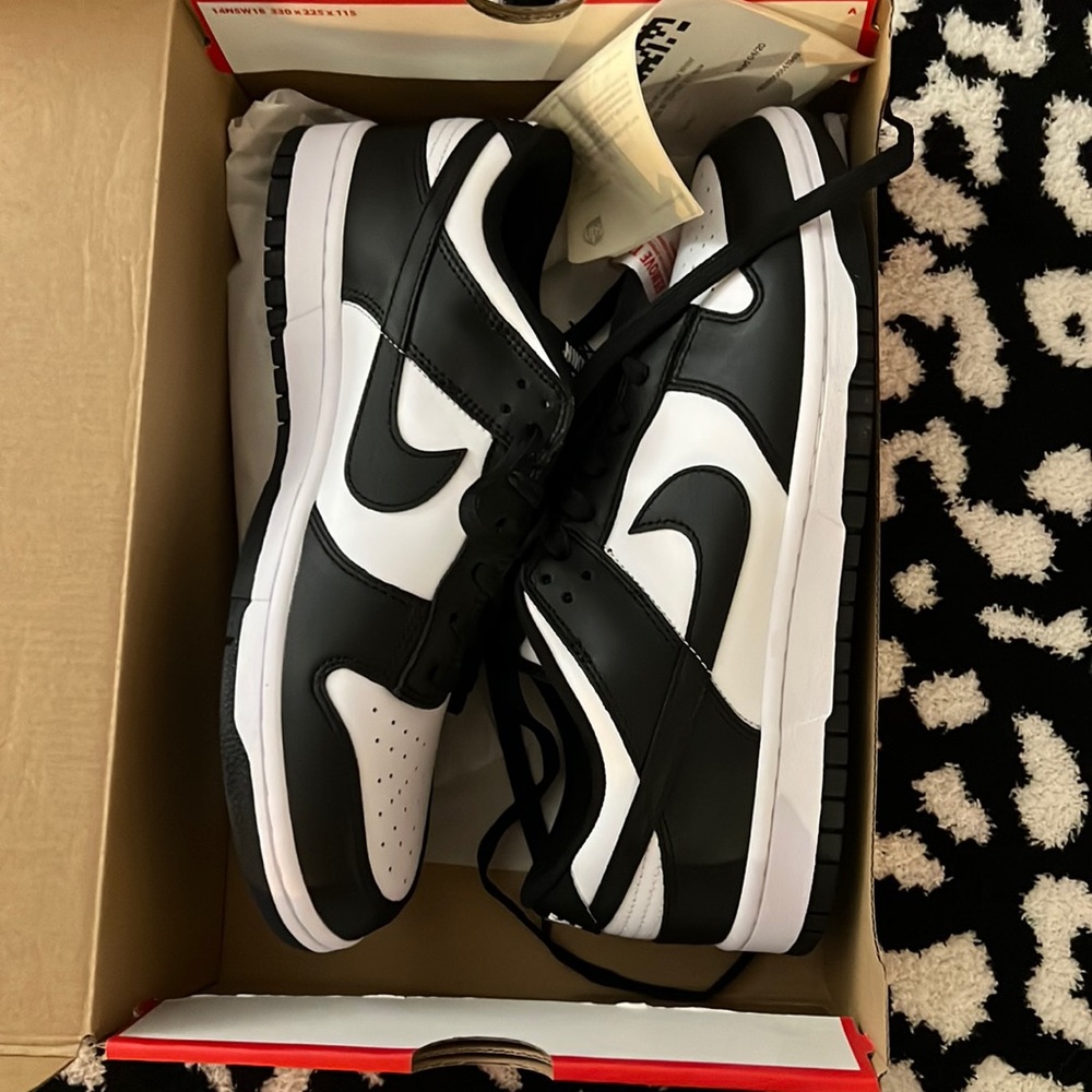 Brand new Nike panda dunks